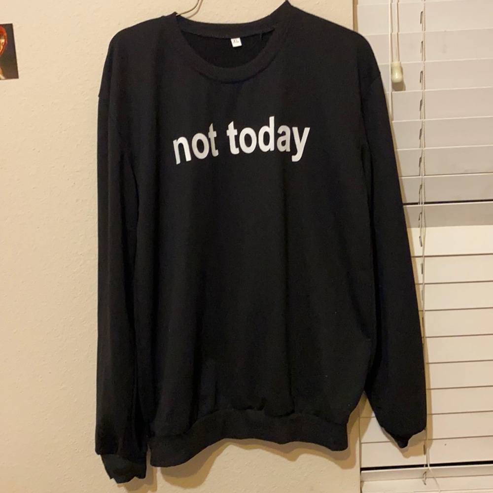 Black sweater